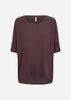 SC-BIARA 96 Bluse Dunkle Pflaume