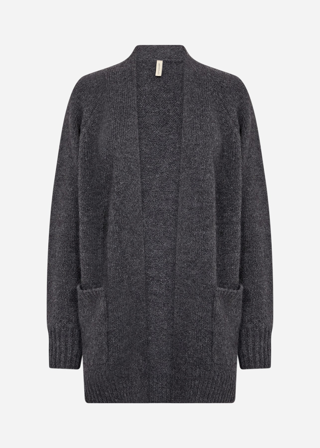 SC-GUNNA 13 Cardigan Dunkelgrau