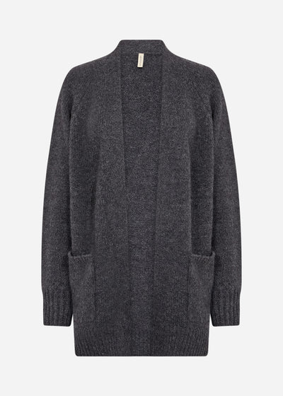 SC-GUNNA 13 Cardigan Dunkelgrau