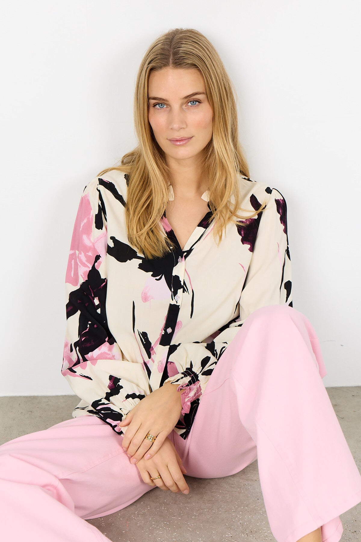 SC-BENE 1 Hemd Hellrosa