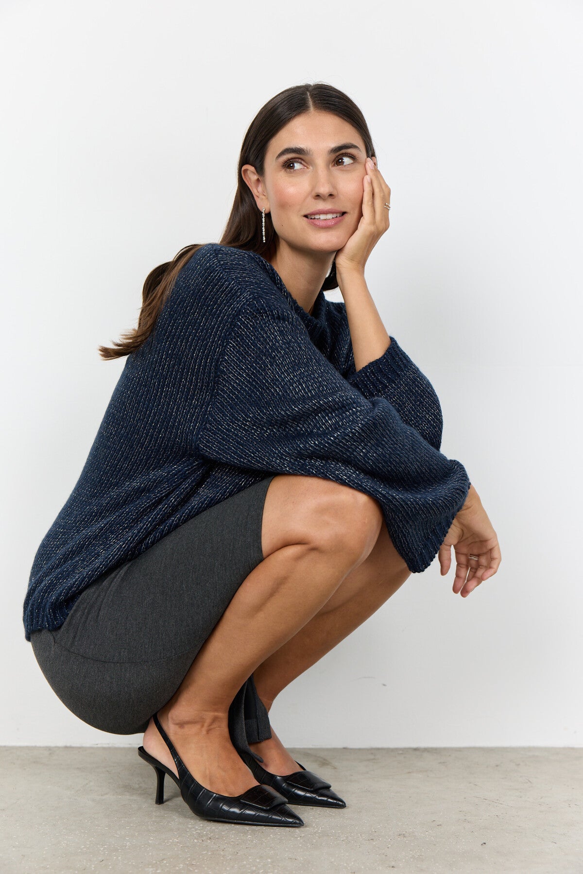 SC-NALIKKA 3 Pullover Dunkelblau