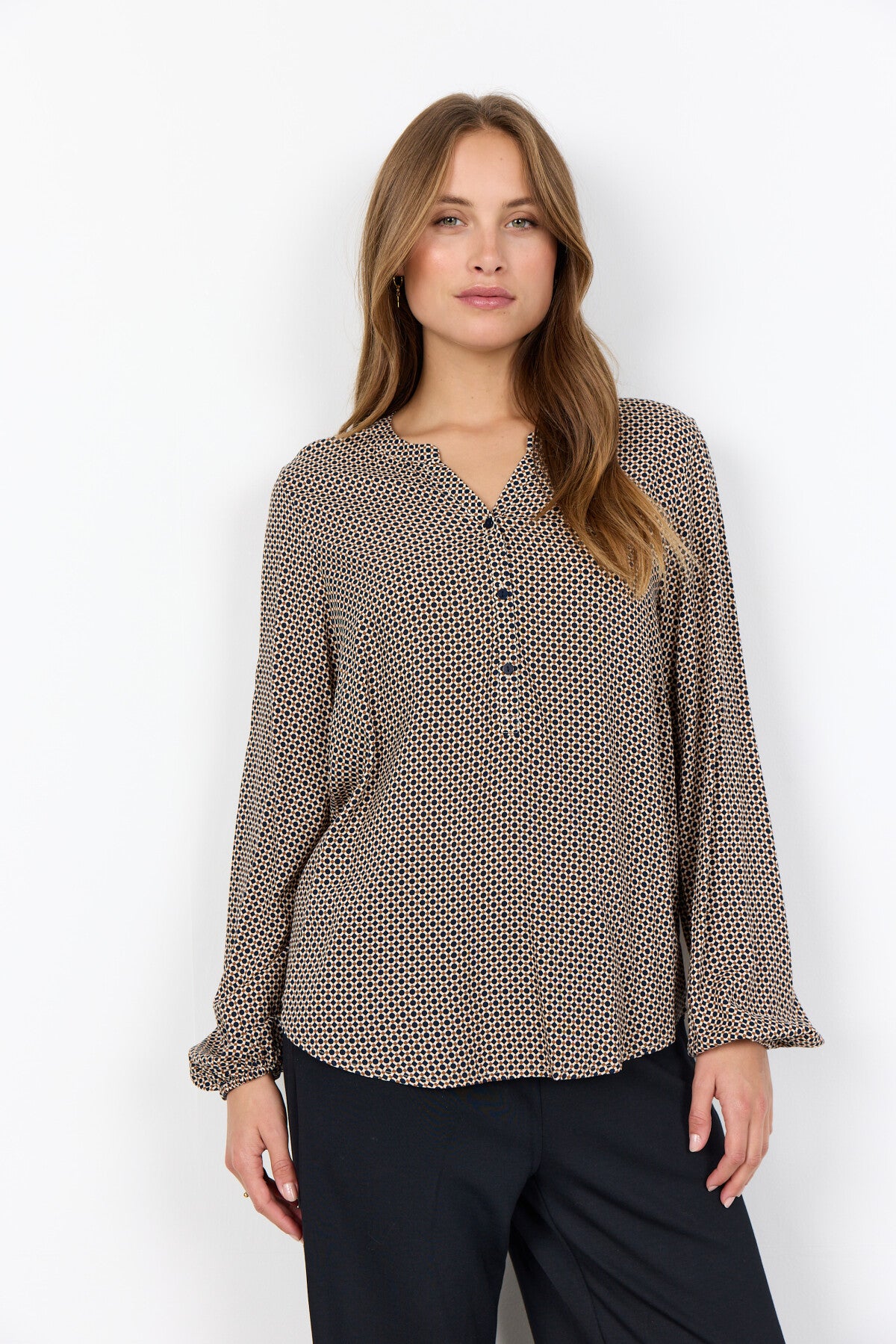 SC-ANITA 1 Bluse Dunkelblau