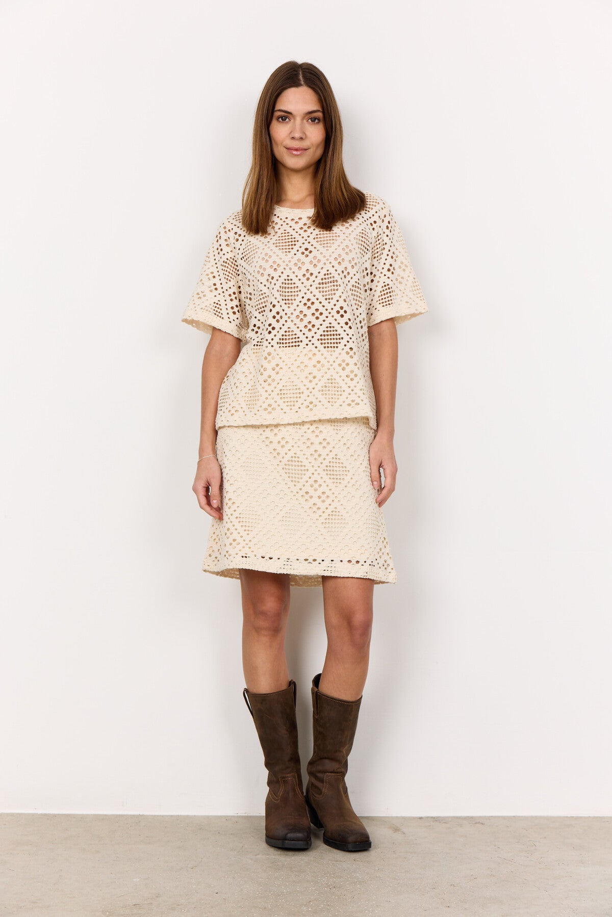 SC-SINDA 1 T-shirt Creme