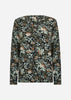 SC-FELICITY AOP 562 Bluse Dunkelgrün