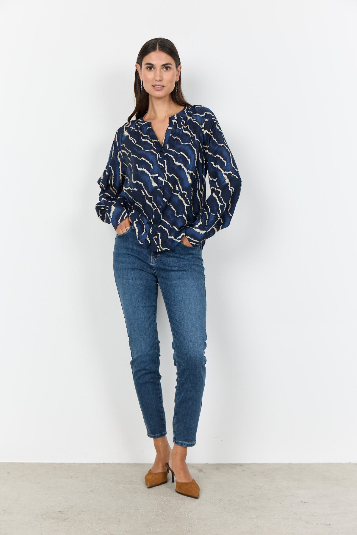 SC-ANYA 2 Hemd Dunkelblau