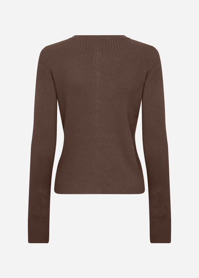 SC-DOLLIE 800 Cardigan Dunkelbraun