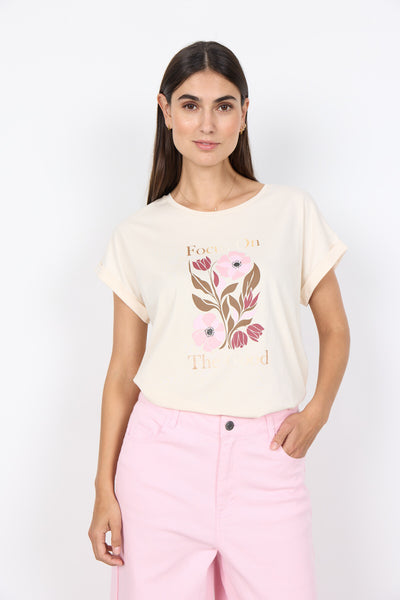 SC-RINA FP 14 T-shirt Creme