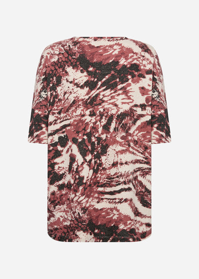 SC-BIARA AOP 140 T-shirt Rostrote