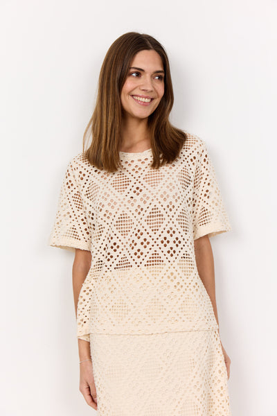 SC-SINDA 1 T-shirt Creme