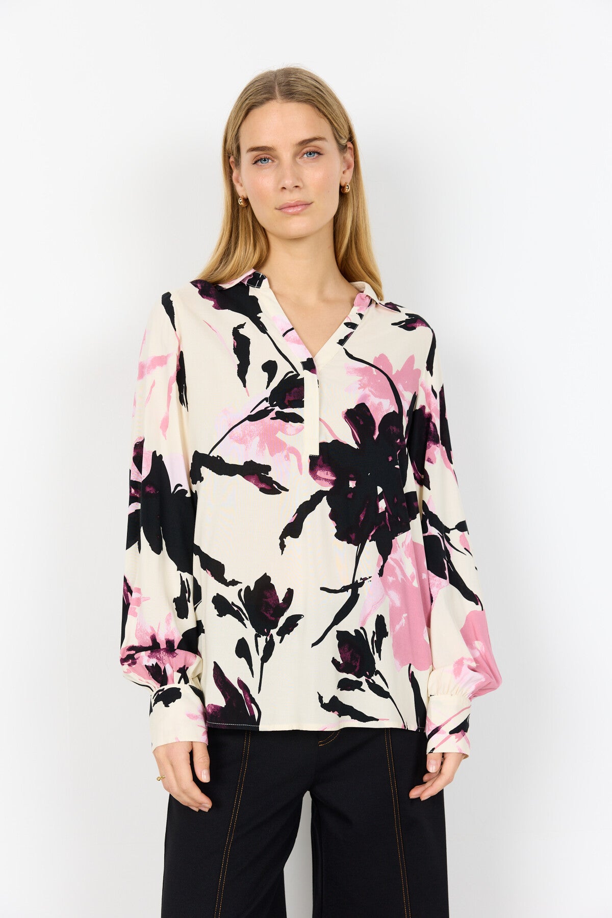 SC-BENE 2 Bluse Hellrosa