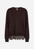 SC-DOLLIE 834 Pullover Dunkle Pflaume