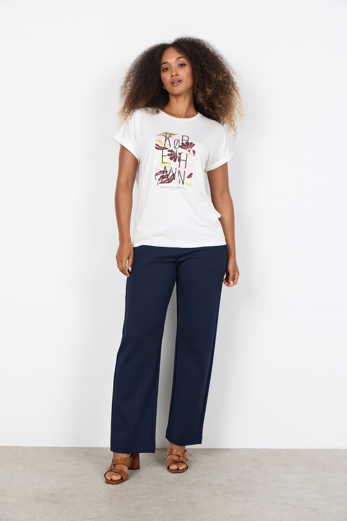 SC-MARICA FP 348 T-shirt Wollweiß