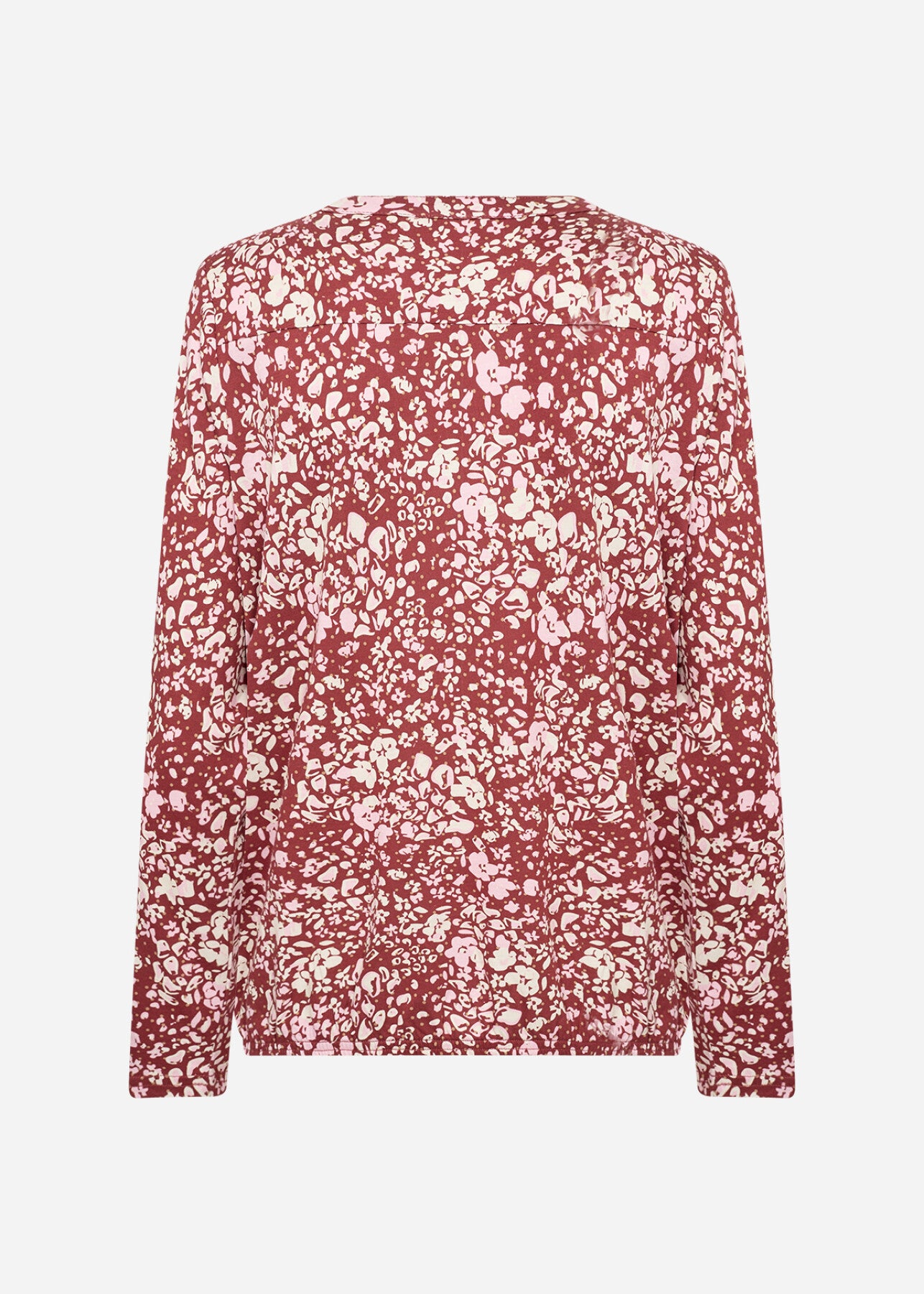 SC-FELICITY AOP 532 Bluse Rubinrot