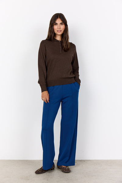 SC-DOLLIE 799 Pullover Dunkelbraun