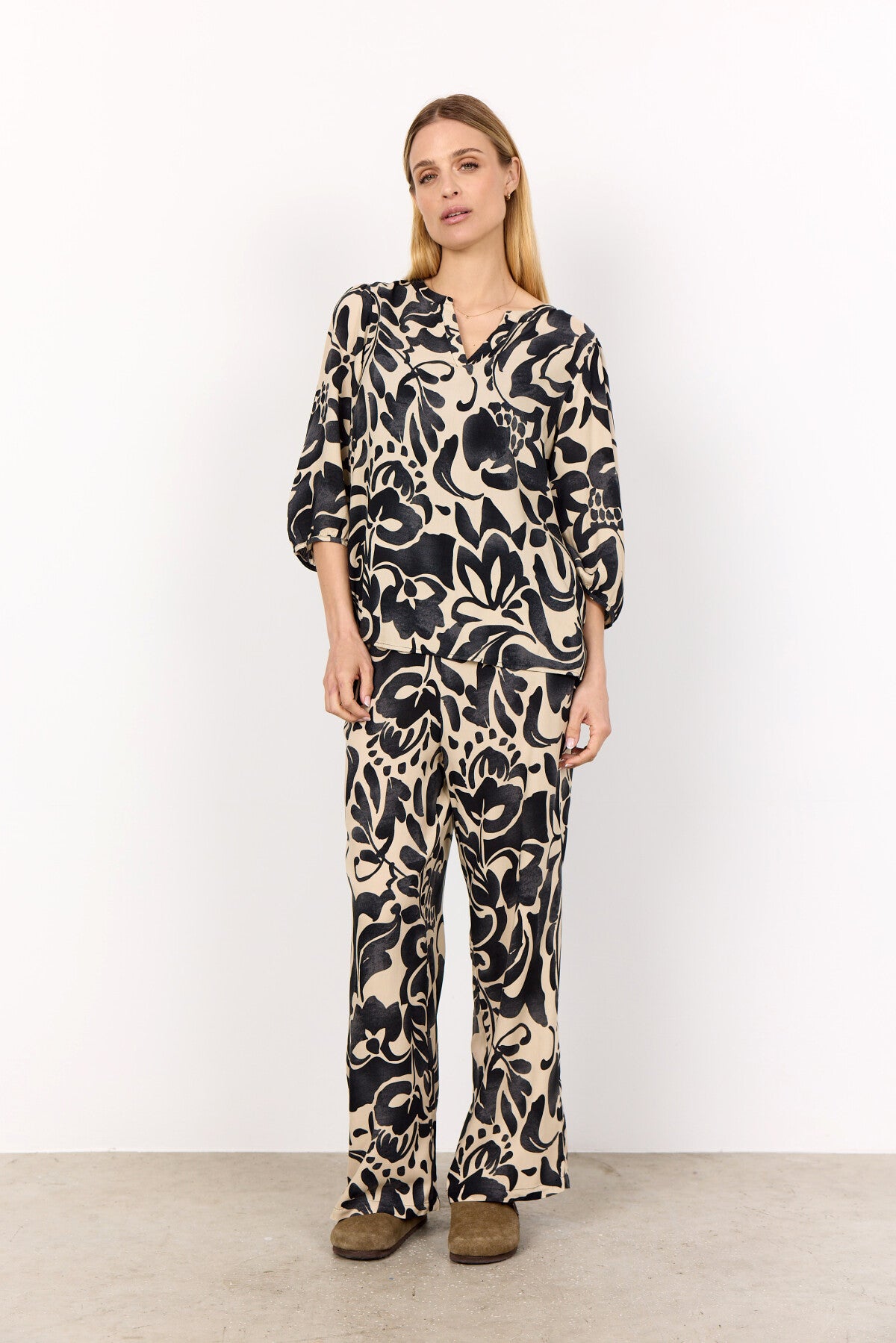 SC-SENTA 1 Bluse Schwarz