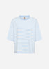 SC-RINA STRIPE 23 T-shirt Hellblau