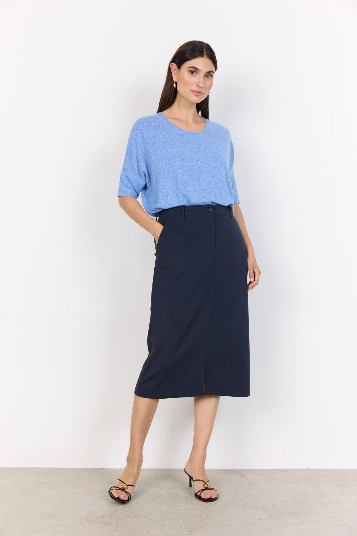 SC-BIARA 96 Bluse Hellblau