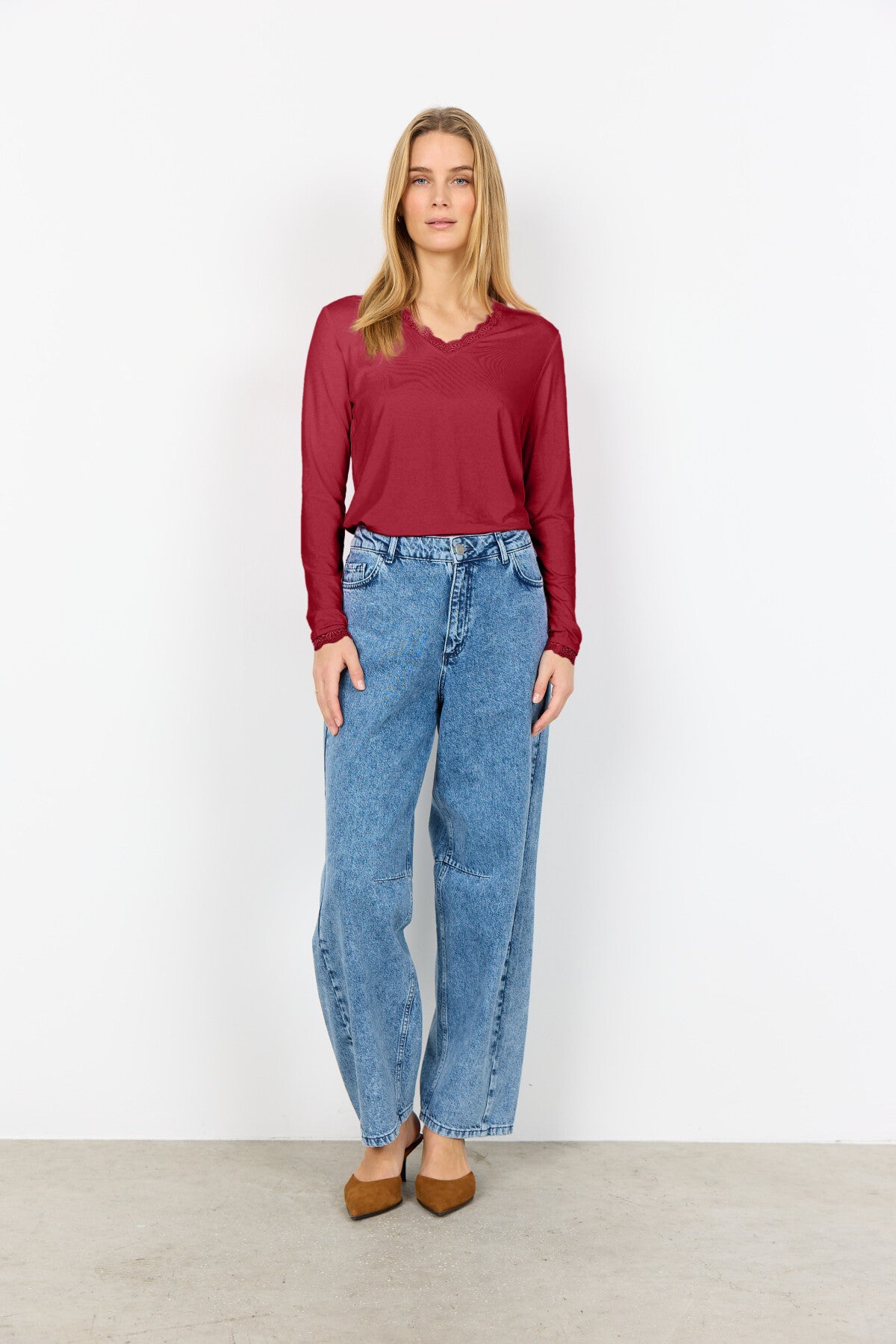 SC-MARICA 346 T-shirt Rubinrot