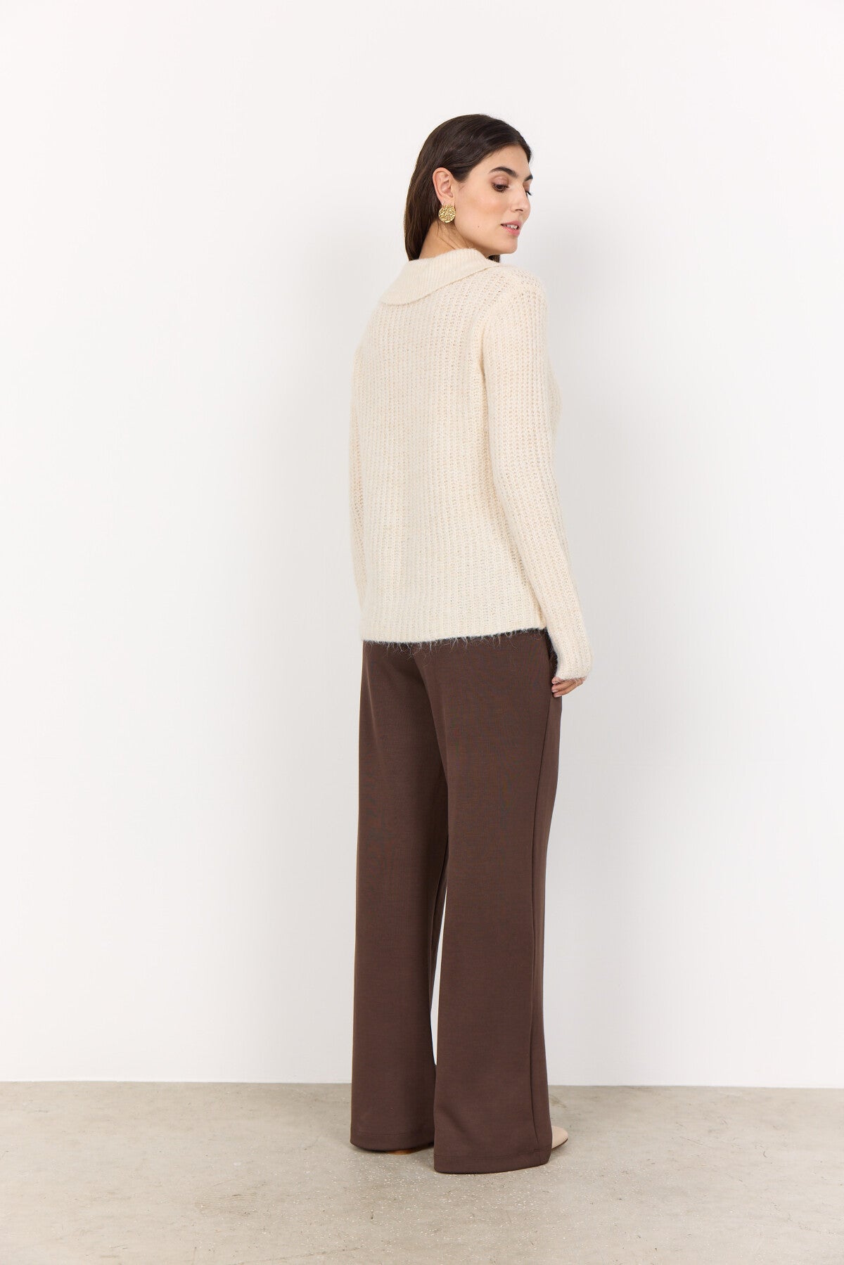 SC-TORINO 12 Cardigan Creme