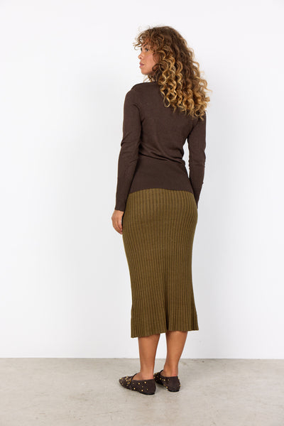 SC-DOLLIE 145 Pullover Dunkelbraun