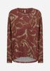 SC-BIARA AOP 160 Bluse Rubinrot