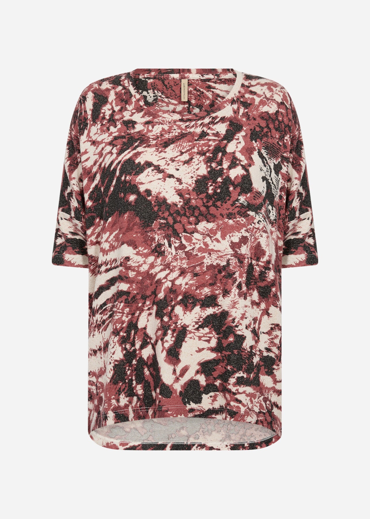 SC-BIARA AOP 140 T-shirt Rostrote