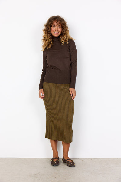 SC-DOLLIE 145 Pullover Dunkelbraun