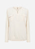 SC-HERMINE 1 Bluse Creme