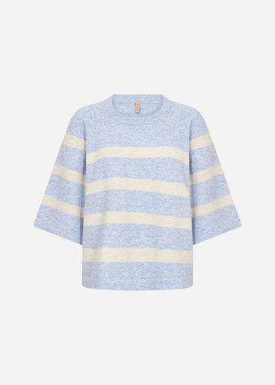 SC-ORLEAN STRIPE 5 Pullover Hellblau