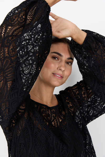 SC-VAHIDA 2 Bluse Schwarz