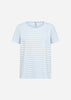 SC-RINA STRIPE 22 T-shirt Hellblau