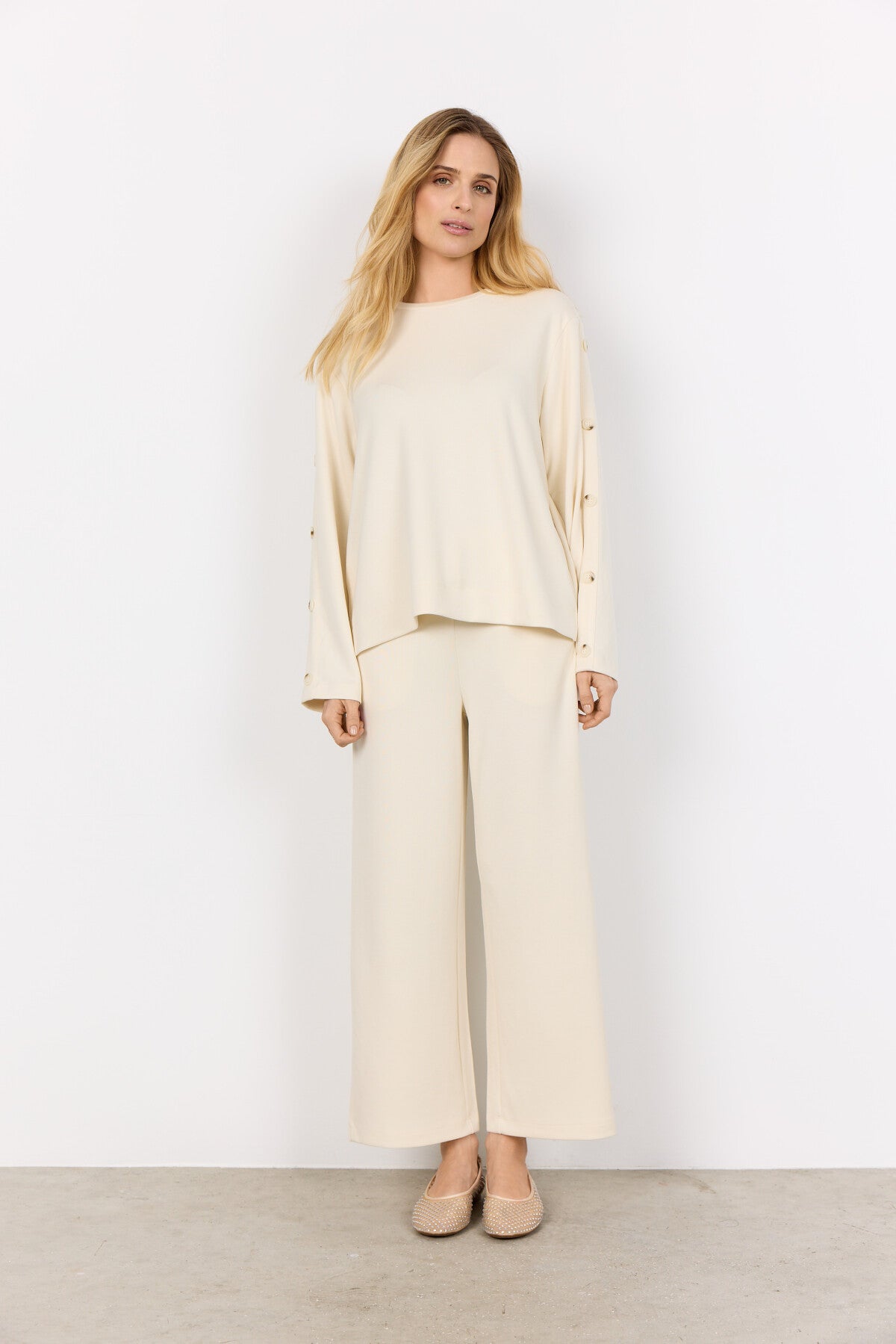 SC-BANU 267 Bluse Creme