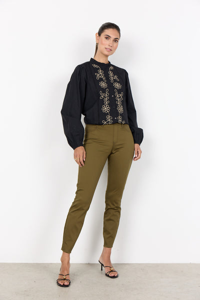 SC-NADIRA 1-B Jeans Dunkelgrün