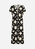 SC-FELICITY AOP 543 Kleid Schwarz