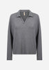 SC-BIARA 159 Bluse Dunkelgrau