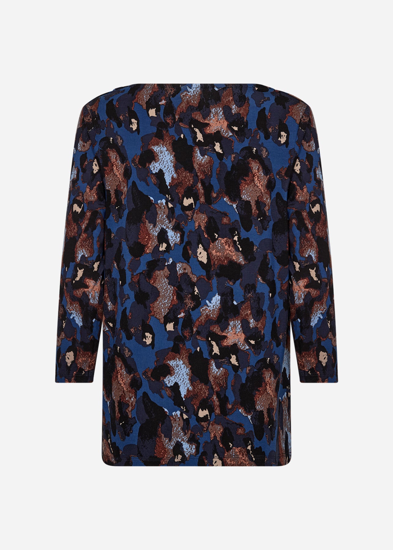 SC-MARICA AOP 342 Bluse Dunkelblau