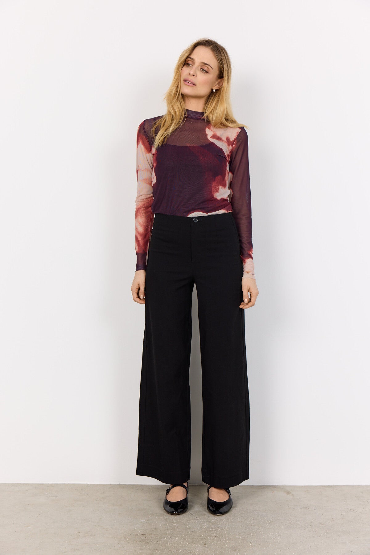 SC-ALDA AOP 57 T-shirt Violett