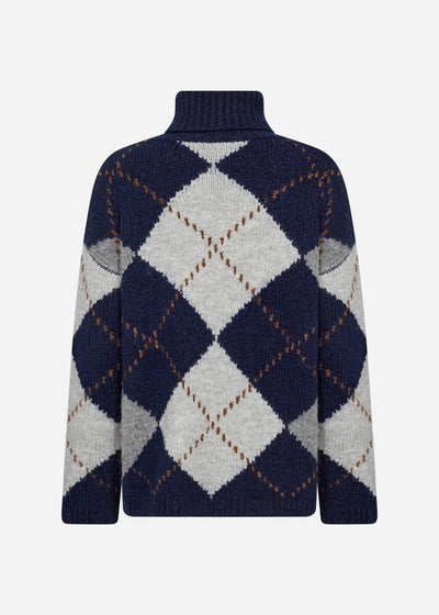 SC-ACACIE 2 Pullover Dunkelblau