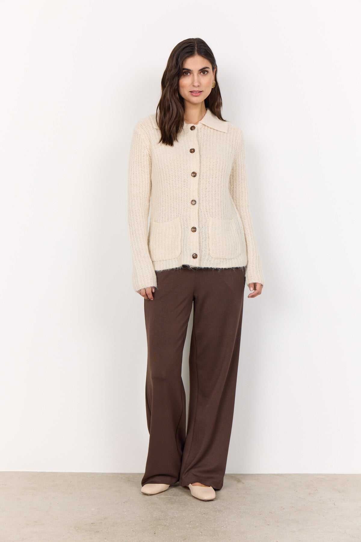 SC-TORINO 12 Cardigan Creme