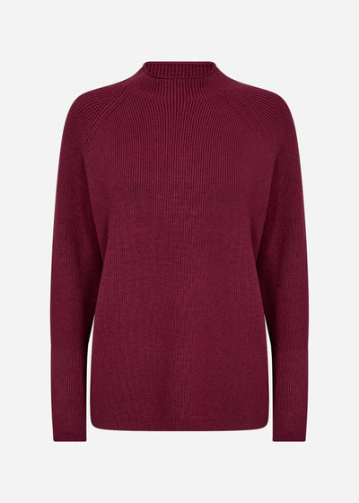 SC-KANITA 4 Pullover Bordeaux