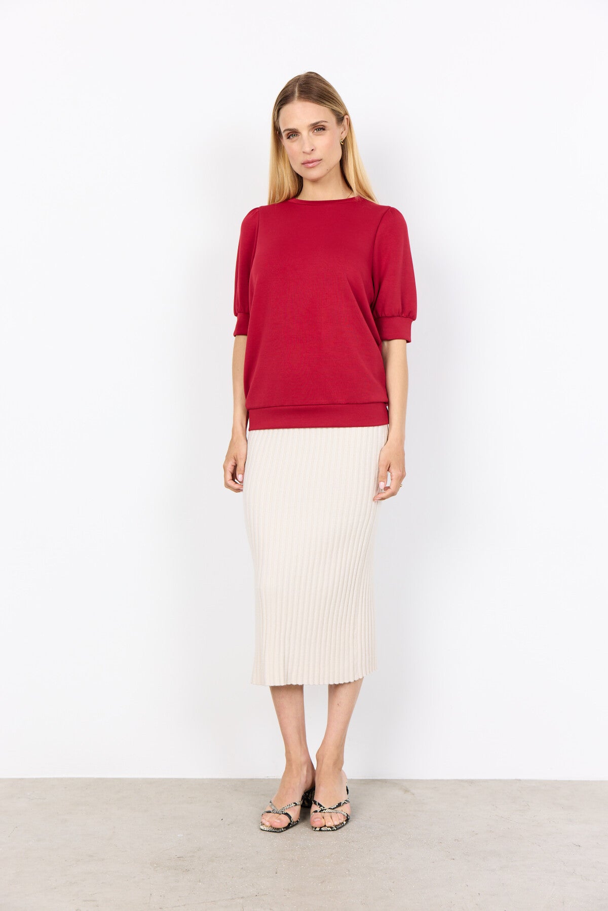 SC-BANU 83 T-shirt Dunkelrot