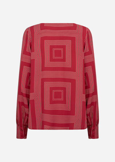 SC-ANNABEL 1 Bluse Rot