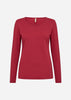 SC-PYLLE 2 T-shirt Dunkelrot