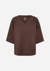SC-BANU 289 Bluse Dunkelbraun