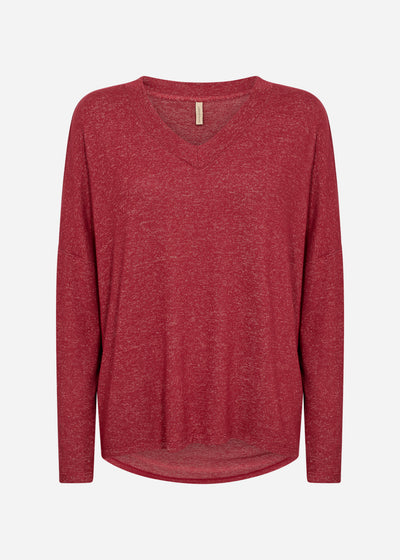 SC-BIARA 90 Bluse Dunkelrot