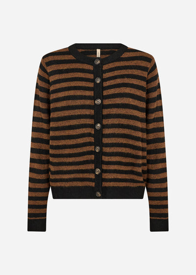 SC-ORLEAN STRIPE 13 Cardigan Schwarz