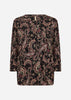 SC-FELICITY AOP 550 Bluse Dunkelrot