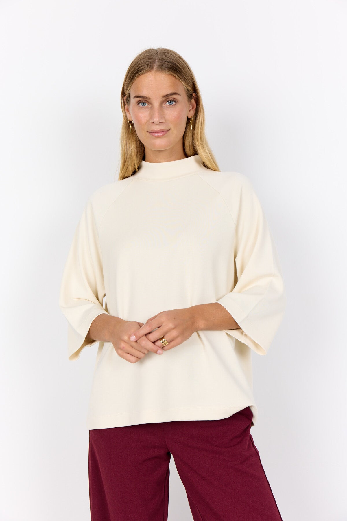 SC-BANU 261 T-shirt Creme