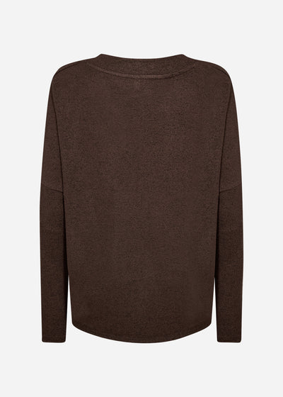 SC-BIARA 90 Bluse Dunkelbraun