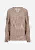 SC-HALIA 1 AOP Bluse Rubinrot